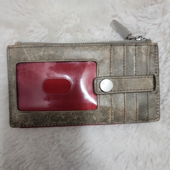 Hammitt Handbags - Hammitt Card Holder Distressed Gray